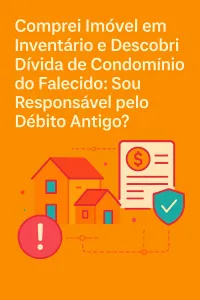 Imagem principal do artigo Comprei Imóvel em Inventário e Descobri Dívida de Condomínio do Falecido: Sou Responsável pelo Débito Antigo?